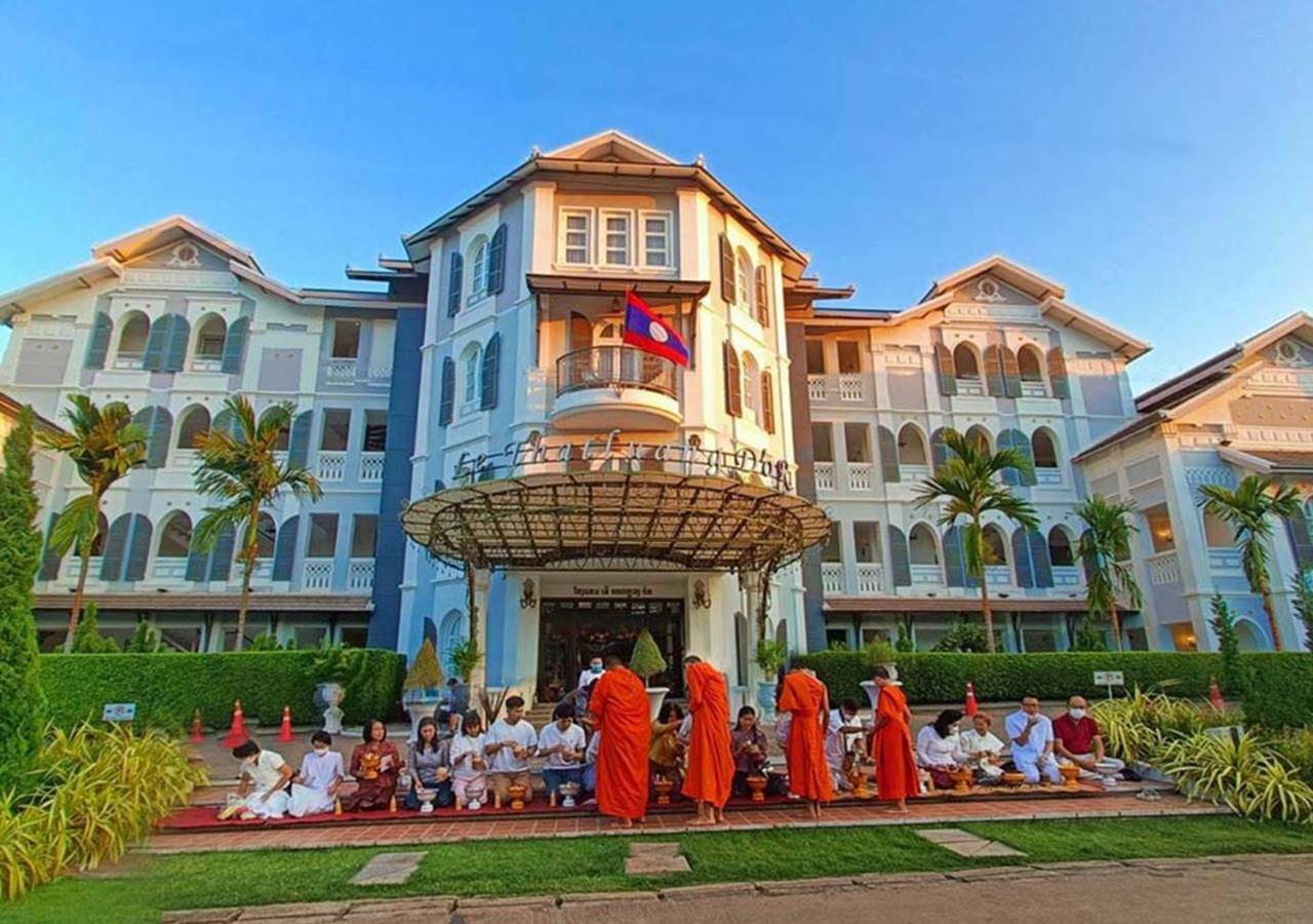Le Thatluang D'Or Boutique Hotel Vientiane Exteriör bild