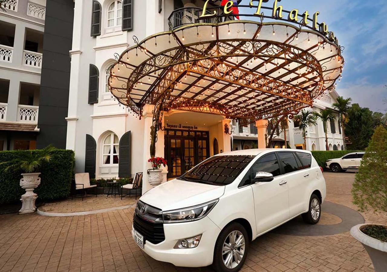 Le Thatluang D'Or Boutique Hotel Vientiane Exteriör bild
