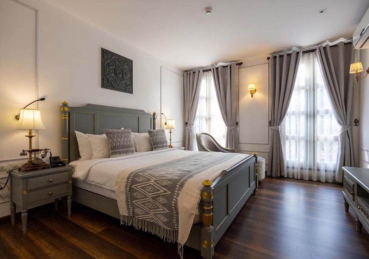 Le Thatluang D'Or Boutique Hotel Vientiane Exteriör bild