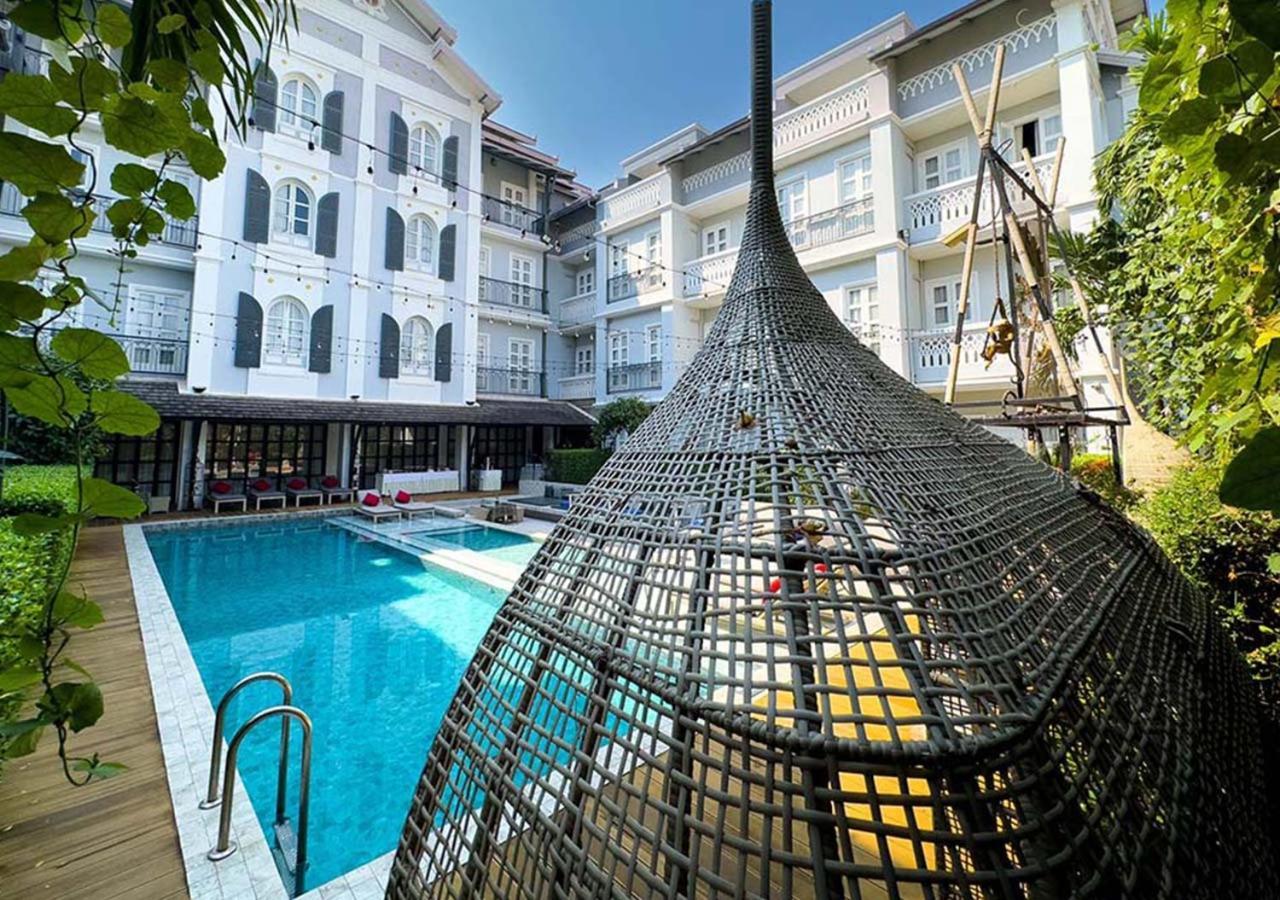 Le Thatluang D'Or Boutique Hotel Vientiane Exteriör bild