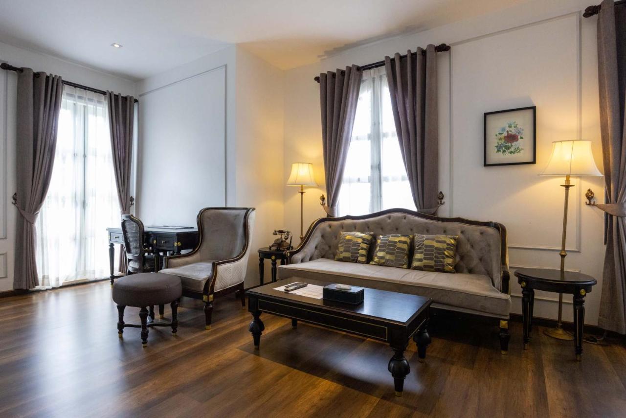 Le Thatluang D'Or Boutique Hotel Vientiane Exteriör bild