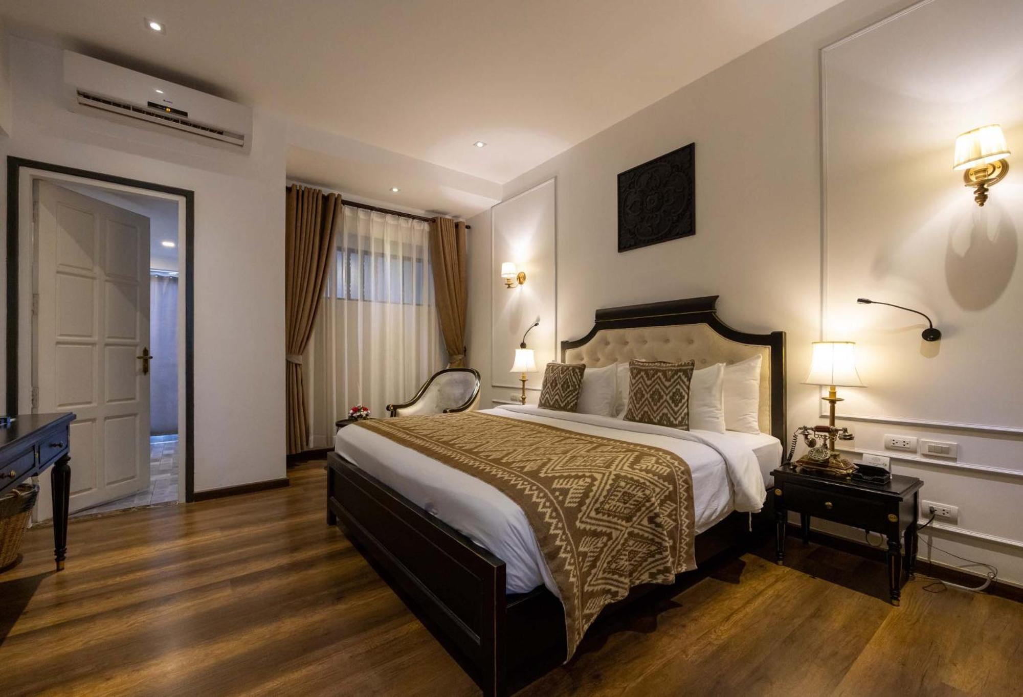 Le Thatluang D'Or Boutique Hotel Vientiane Exteriör bild